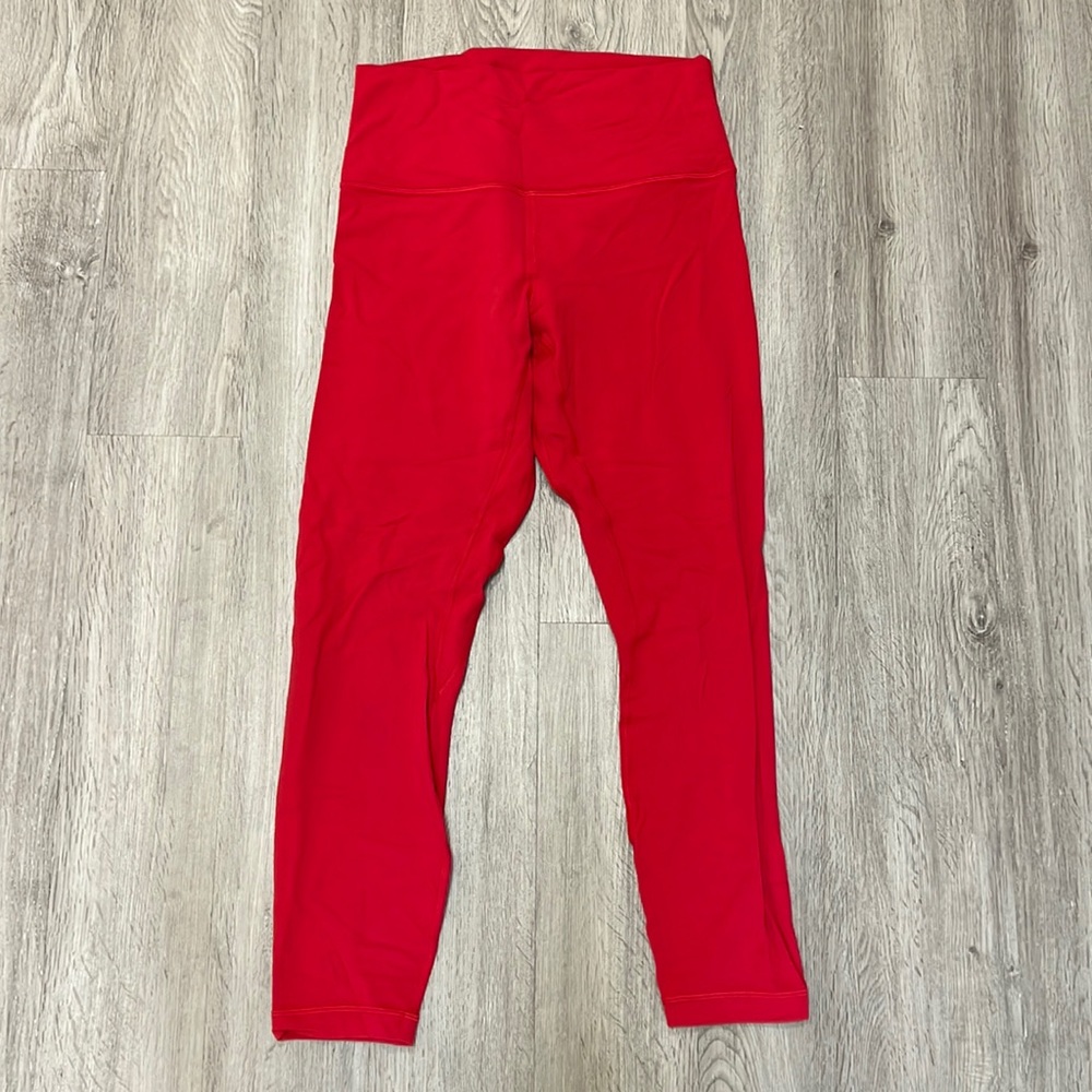Lululemon dark red aligns EUC